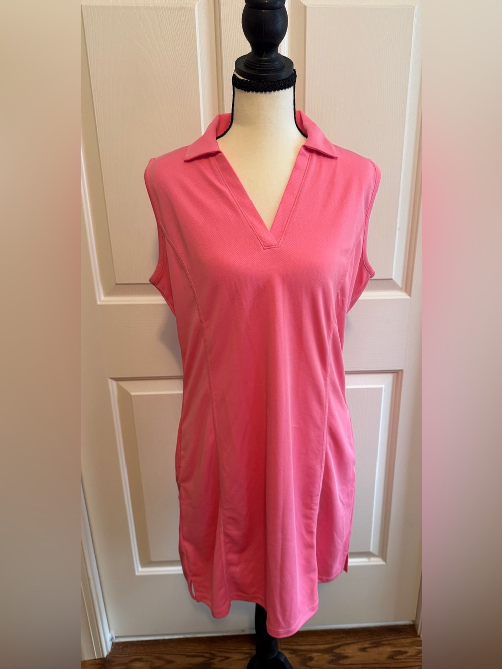 Grand Slam Sleeveless V-Neck golf dress